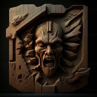 3D model Enemy Territory Quake Wars game (STL)